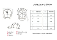 GORRA KING PANDA