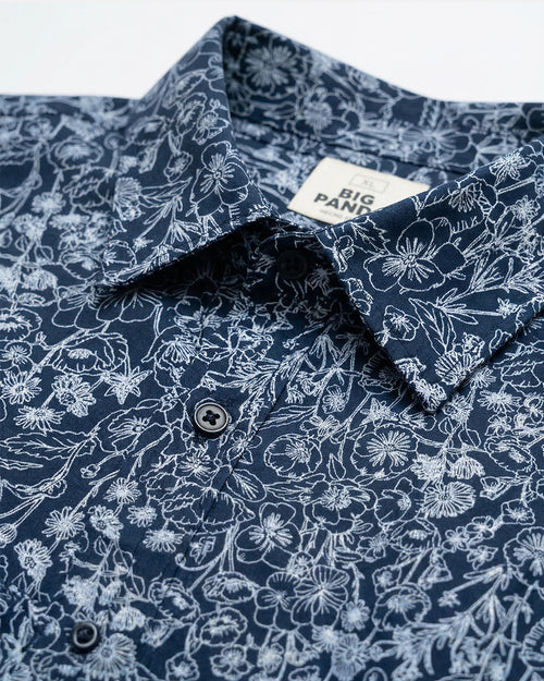 Camisa Manga larga Floreada