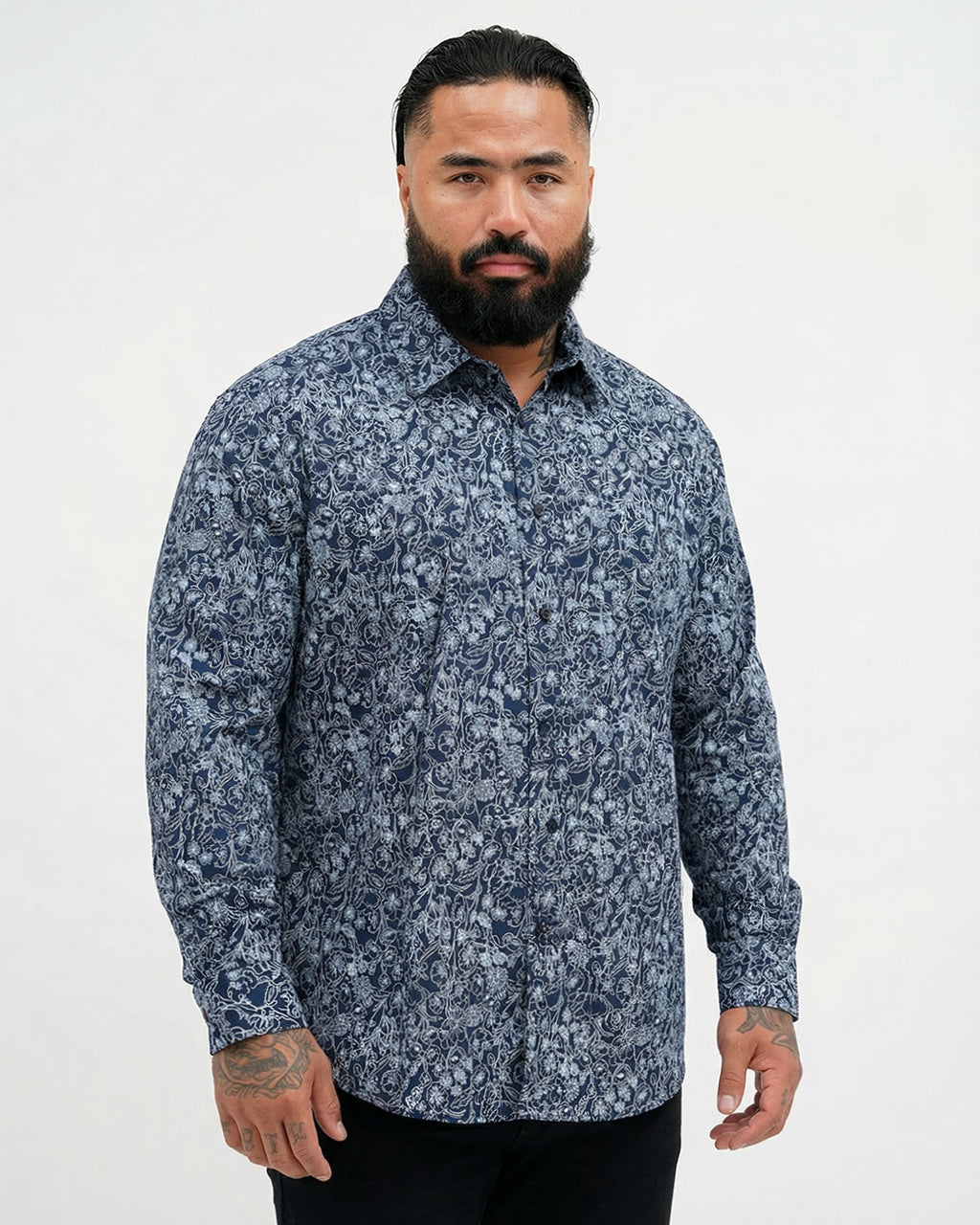 Camisa Manga larga Floreada