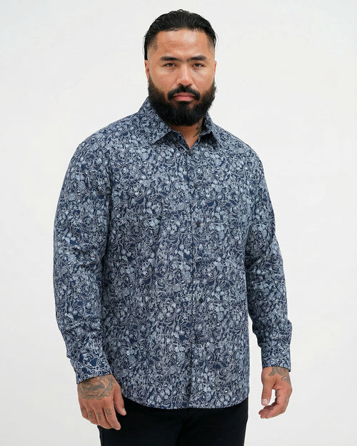 Camisa Manga larga Floreada