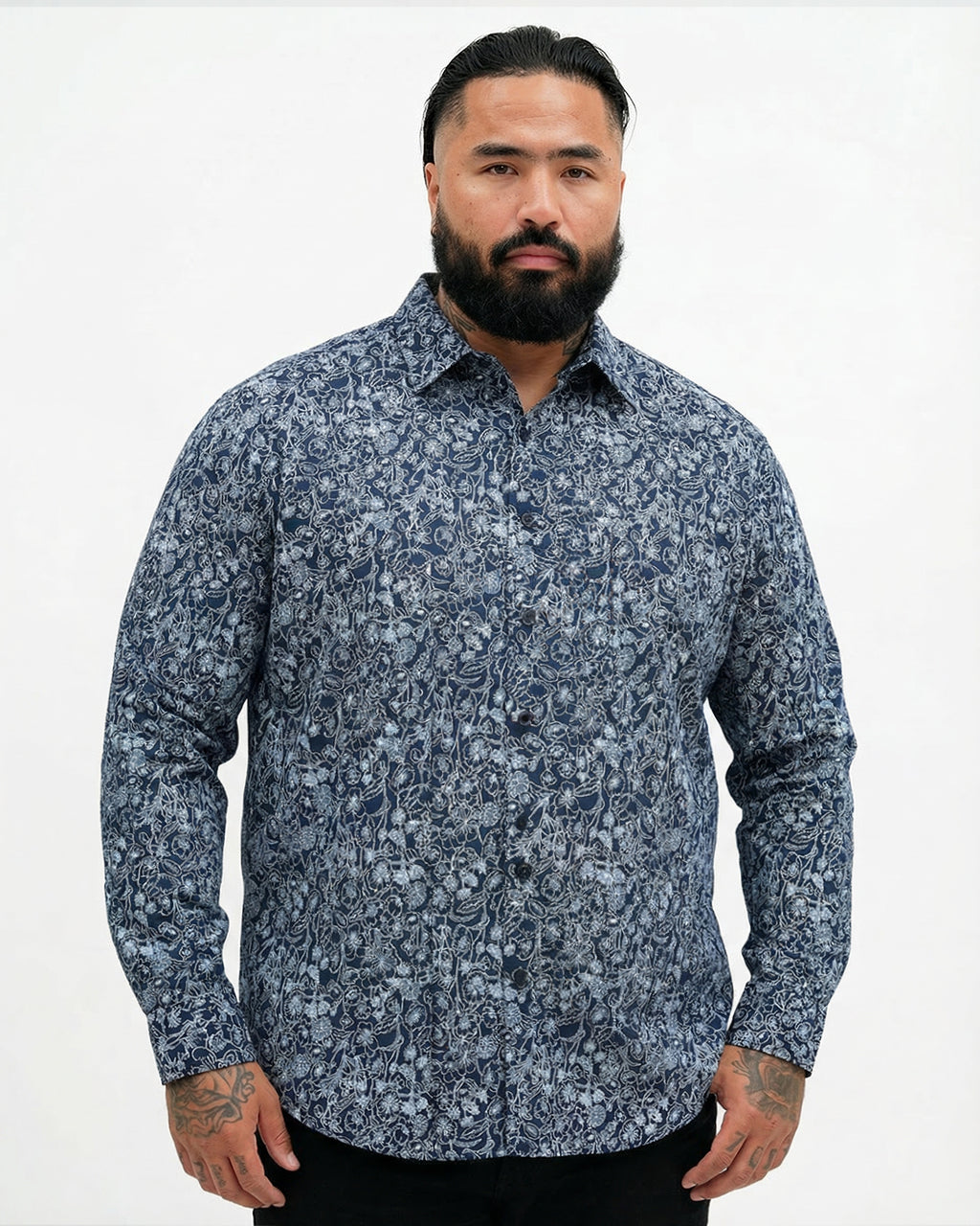 Camisa Manga larga Floreada