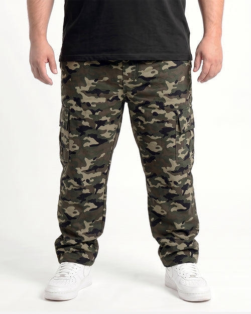 Pantalon Cargo Camuflado