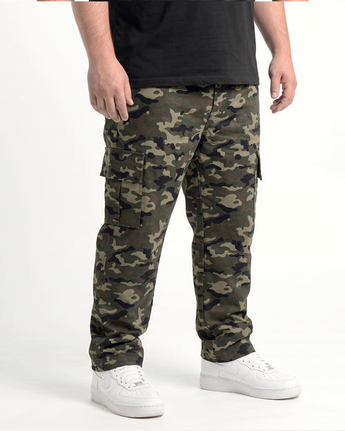 Pantalon Cargo Camuflado