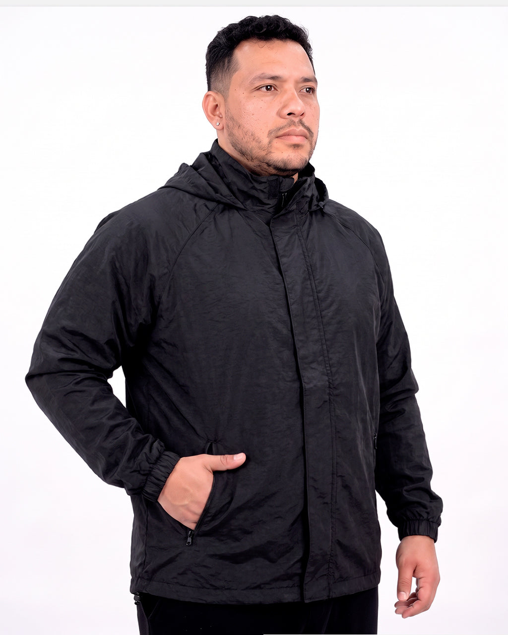 Casaca Cortaviento (Capucha Desmontable)