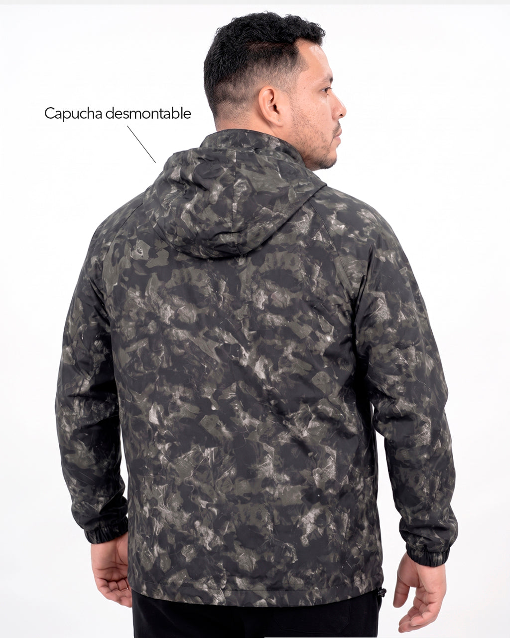 Casaca Cortaviento (Capucha Desmontable)