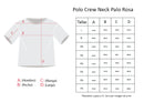 POLO CREW NECK  PALO ROSA