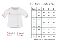 POLO CREW NECK  PALO ROSA