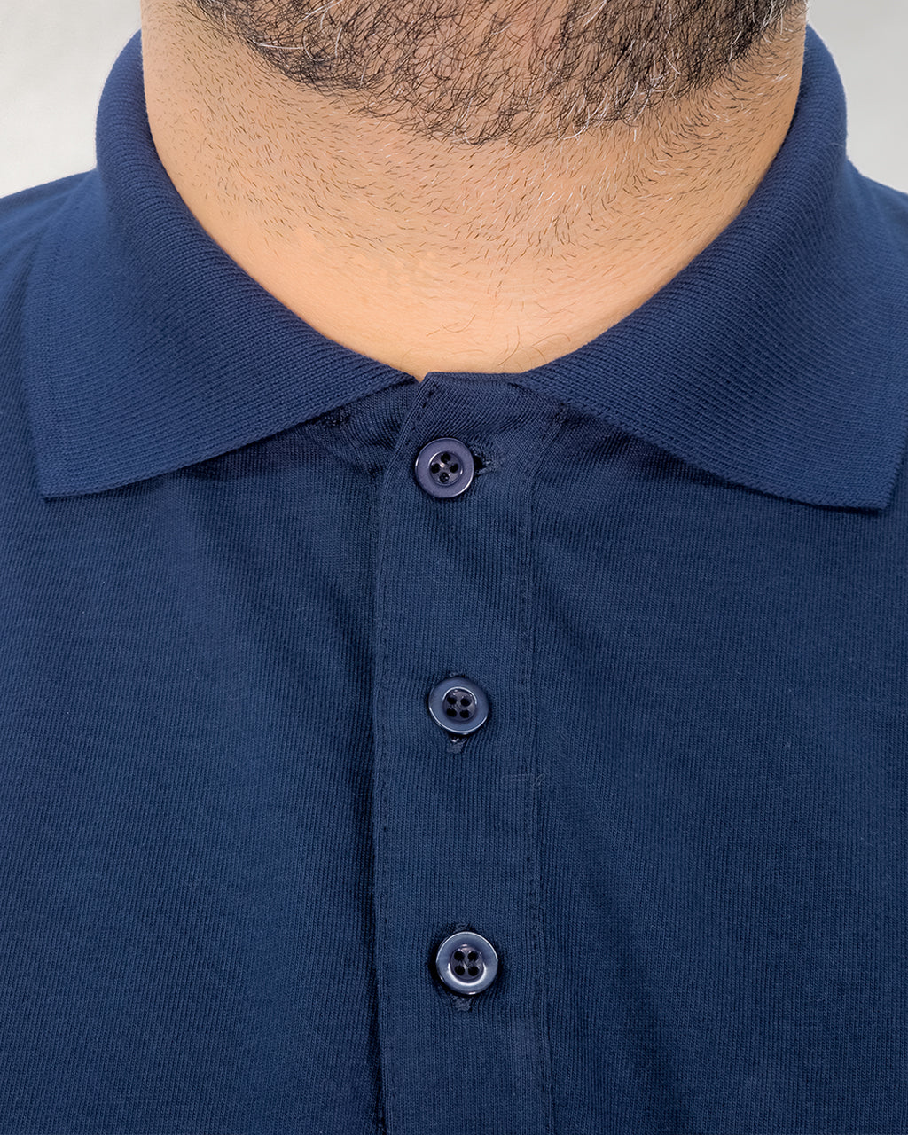 Polo cuello camisero