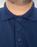 Polo cuello camisero