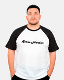 Polo estampado ranglan