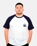 Polo estampado ranglan