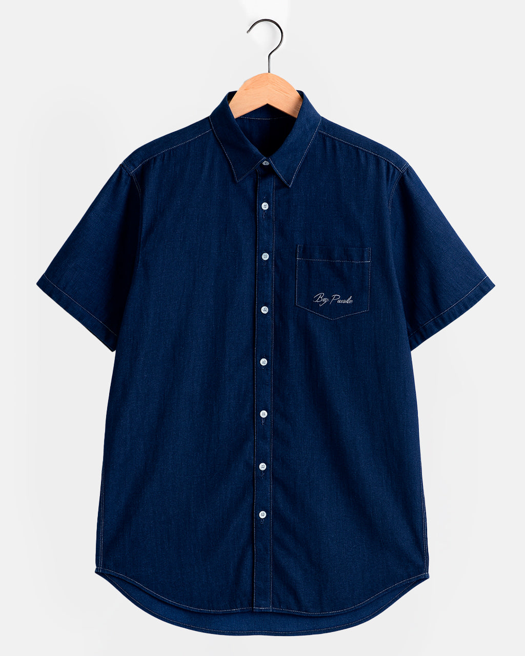 Camisa Jean Azul